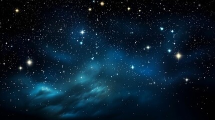 Fototapeta premium background Night sky with stars and moon