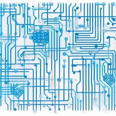 modern circuit board technology background