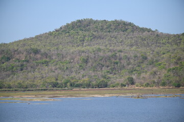 Beautiful river and mountain views