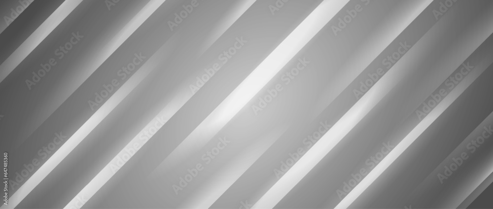 Poster dark gray smooth diagonal lines background. oblique gradient stripes wallpaper. universal tech backd