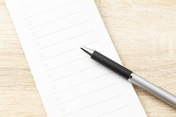 チェックリスト