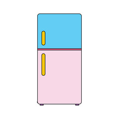fridge electronics device line art illustration