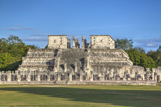 Temple Of Warriors, Chichen Itza; Yucatan, Mexico