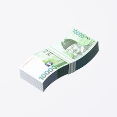 한국의 통화 다양한 종류의 종이화폐, 한국돈