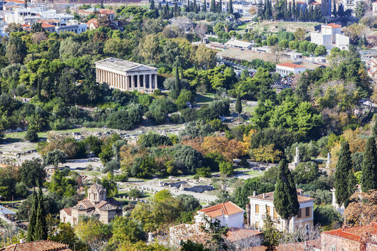 Temple Of Hephaistos; Athens, Greece