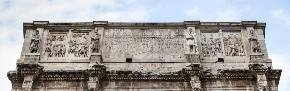 Arch Of Constantine; Rome, Italy