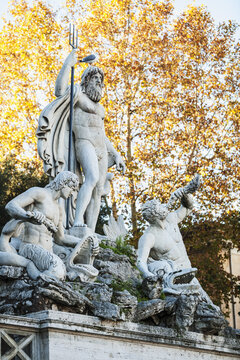 Fountain Of Neptune, People's Square; Rome, Italy