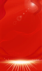 red abstract background