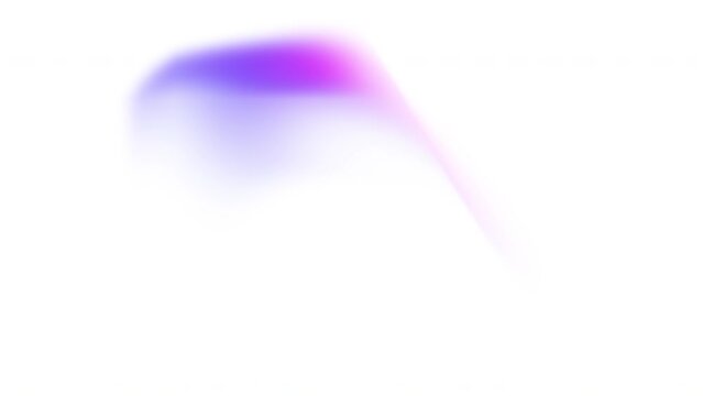 Minimal blue, purple and pink gradient on white background. Seamless loop