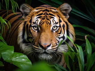portrait of a tiger