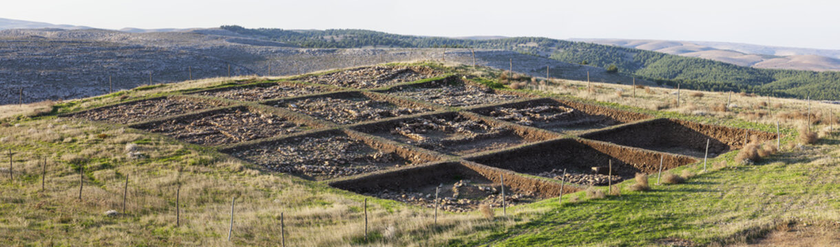 Ancient Ruins Of The Oldest Civilization On A Neolithic Hilltop; Gobekli Tepe, Turkey