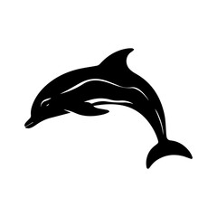 Fototapeta premium Dophin Silhouette