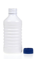 Plastic bottle isolated on white