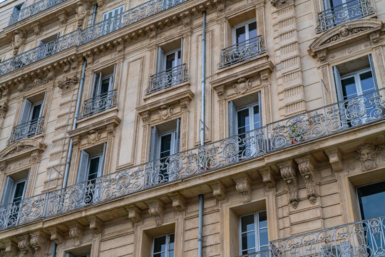 Example of french architecture in France; Marseille, France