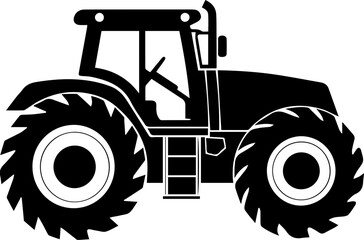 Tractor Flat Icon