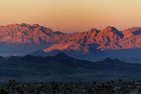 Spotted Range in the High Desert of Nevada, USA