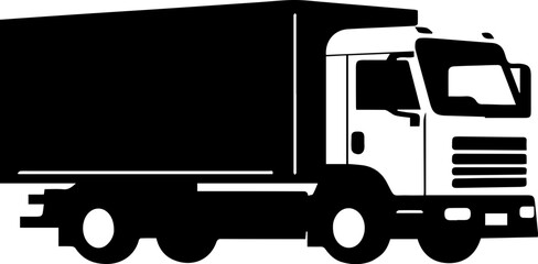 Delivery Truck Flat Icon