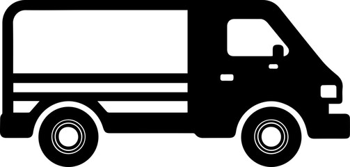 Delivery Truck Flat Icon