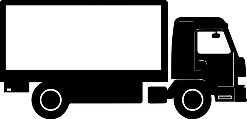 Delivery Truck Flat Icon