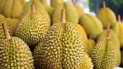 durian on stall