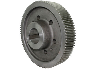Driven Gear is made of steel, part of marine gearbox
