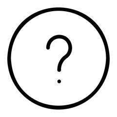 question line icon