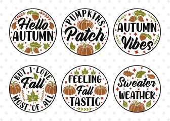 Thanksgiving Bundle Vol-28, Hello Autumn Svg, Pumpkins Patch Svg, Autumn Vibes Svg, Sweater Weather Svg, Thanksgiving Design