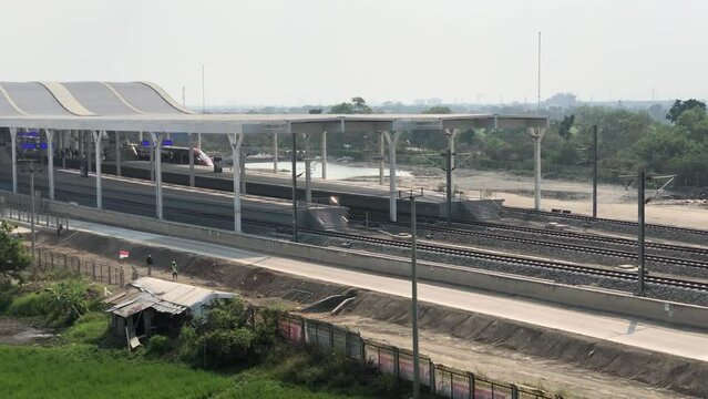 This is Tegalluar Station for the High Speed Train from Jakarta to Bandung