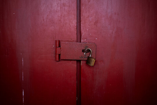 The Church Door Is Locked With A Key