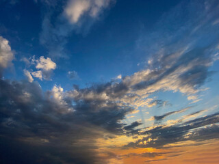 sky and clouds