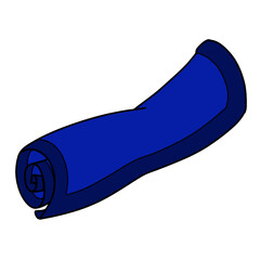 The illustration of a carpet