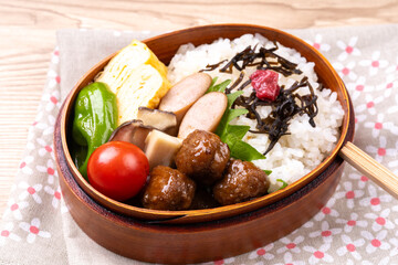 照り焼きミートボール弁当