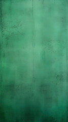 Dirty and weathered green concrete wall background texture