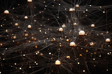 Pictorial representation of the complex world of AI machine learning