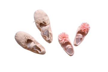 ballet shoes, mom and kid class