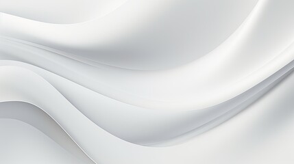Abstract white realistic background