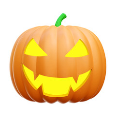 Halloween Pumpkin 3d Icon Illustrations