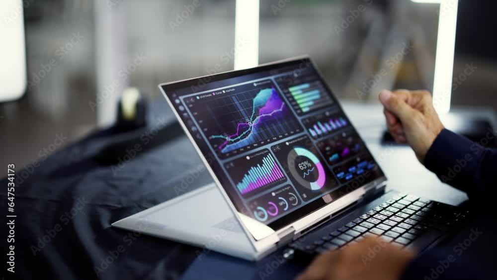 Poster Data Analyst Using Data Analytics KPI