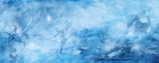 Obraz premium Abstract Ice Rink nature background Generative AI