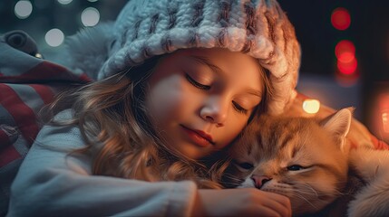 Cozy Christmas Cuddles Festive Attire Holiday, Background Image,Desktop Wallpaper Backgrounds, HD