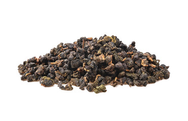 Chinese oolong tea on transparent png - obrazy, fototapety, plakaty