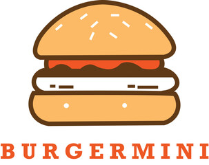illustration of a burger