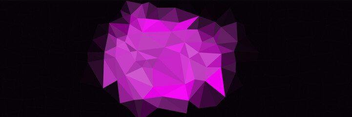 Fototapeta premium abstract pink beautiful background with dark space