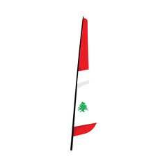 Lebanon Element Independence Day Illustration Design Vector