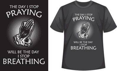 Christian bible verse t shirt design illustration vector