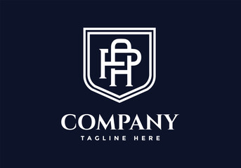 letter L, K frame shield logo suitable for Law and Attorney Logo.