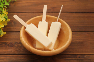 ミルクのアイスバー