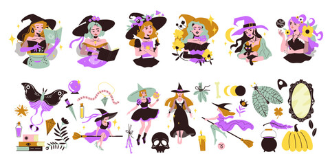 Witches Flat Set