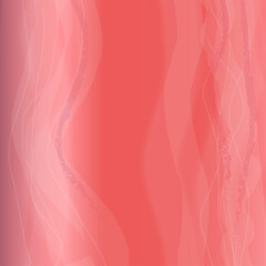 Pink background with translucent flowing lines.