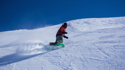 Fototapeta na wymiar Skiing in Austria, Sölden